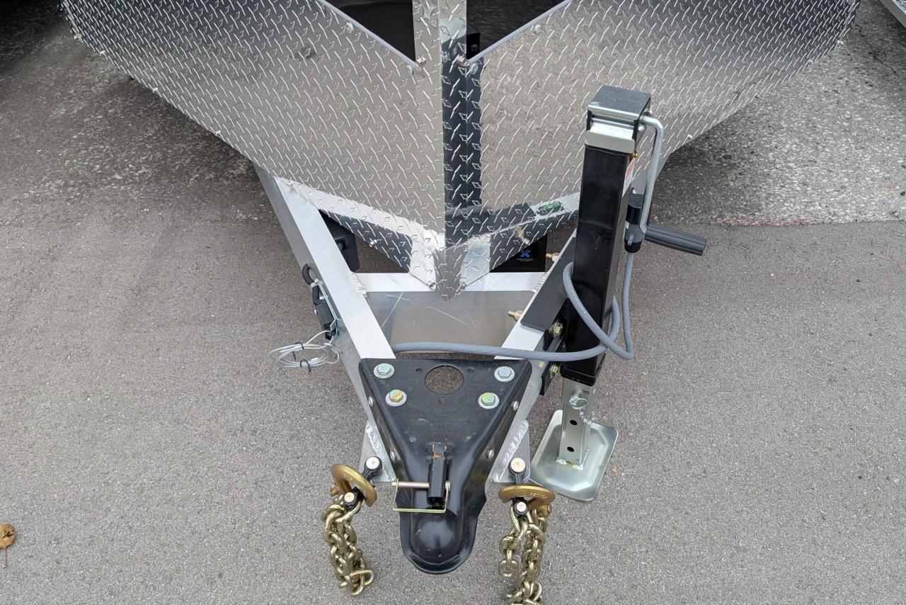 2025 Canadian Trailer Company 7x14 V Nose Cargo Trailer Aluminum Tandem Axle