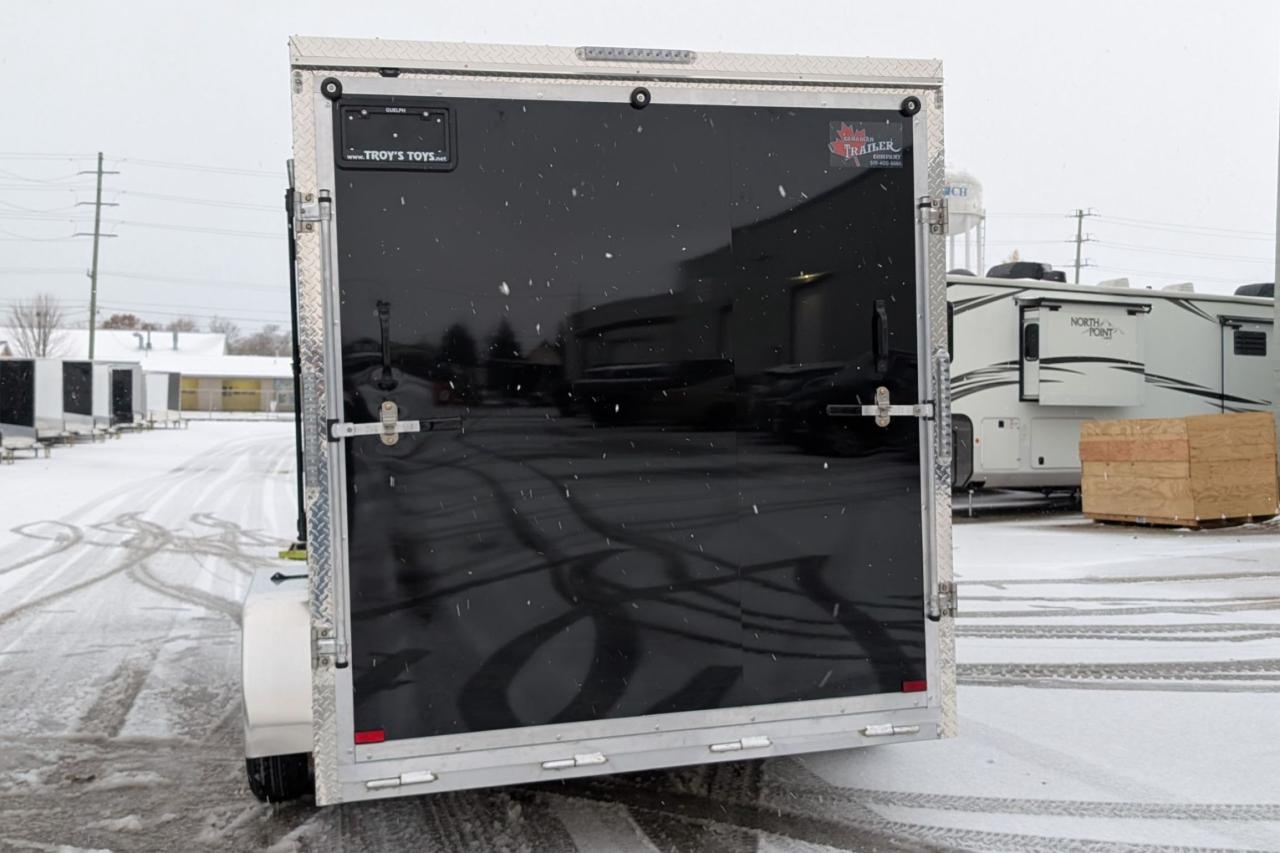 2025 Canadian Trailer Company 7x14 V Nose Cargo Trailer Aluminum Tandem Axle