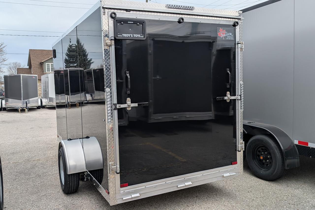 2025 Canadian Trailer Company 6x12  V-Nose Cargo Trailer Aluminum Single Axle Photo9
