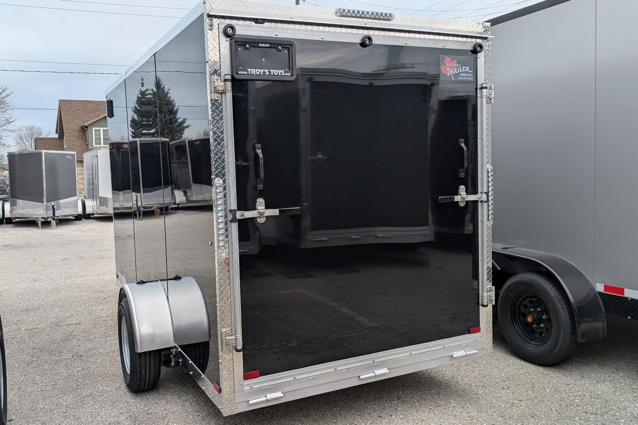 2025 Canadian Trailer Company 6x12  V-Nose Cargo Trailer Aluminum Single Axle Photo3