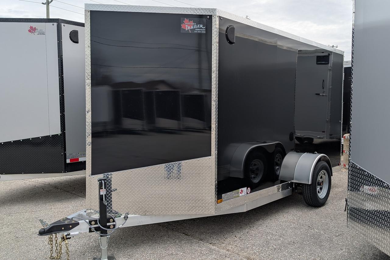 2025 Canadian Trailer Company 6x12  V-Nose Cargo Trailer Aluminum Single Axle Photo7