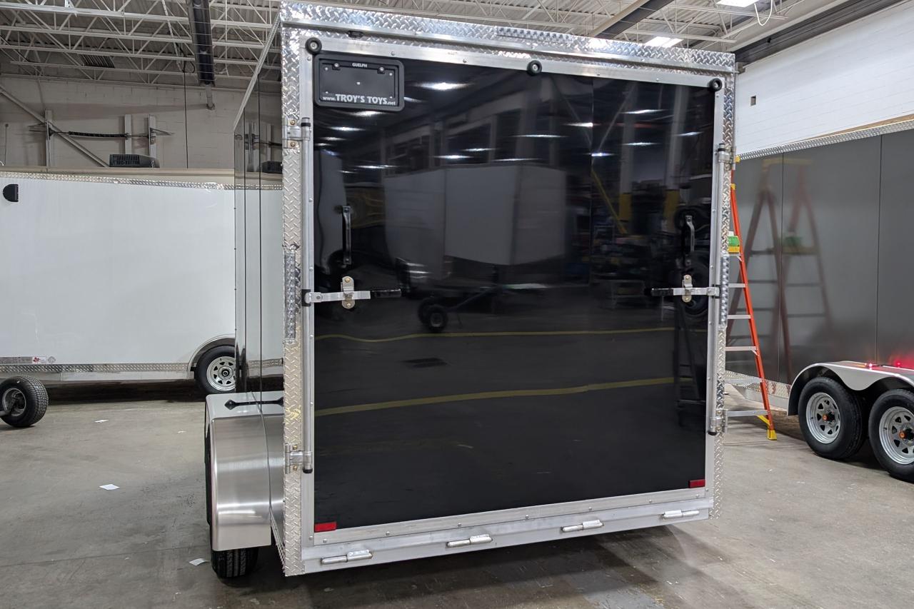 2025 Canadian Trailer Company 7x12 V-Nose Cargo Trailer Aluminum Tandem Axle Photo3