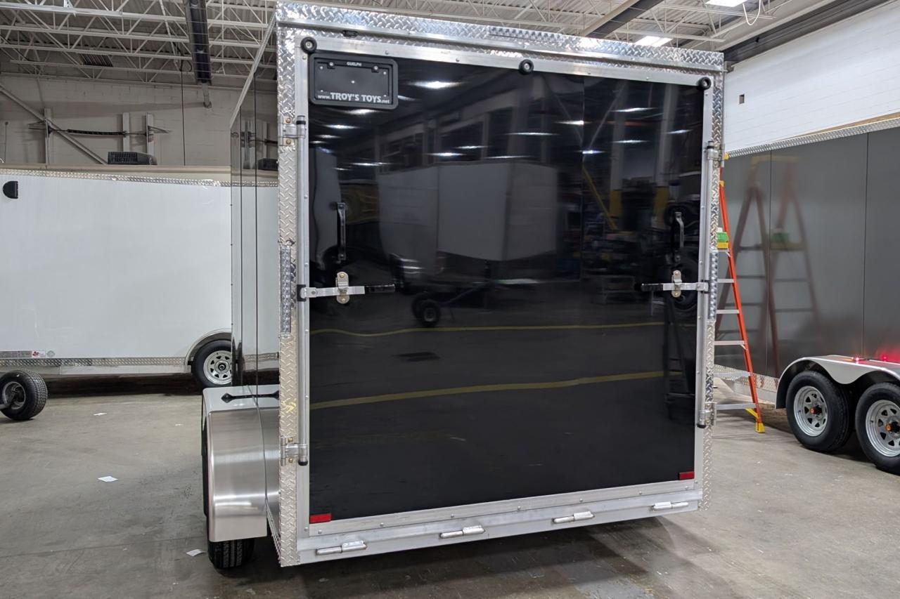 2025 Canadian Trailer Company 7x12 V-Nose Cargo Trailer Aluminum Tandem Axle