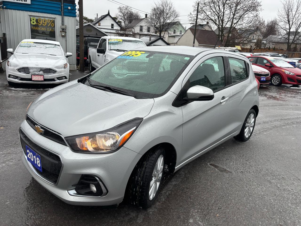 2018 Chevrolet Spark LT, Hatchback, Back-Up-Camera, Alloys, Bluetooth Photo2