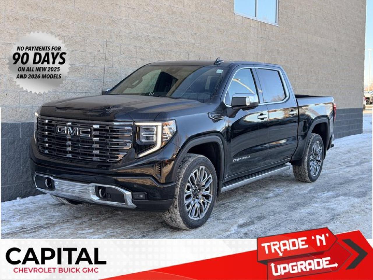 This GMC Sierra 1500 boasts a Gas V8 6.2L/376 engine powering this Automatic transmission. TRANSMISSION, 10-SPEED AUTOMATIC WITH ELECTRONIC PRECISION SHIFT, ELECTRONICALLY CONTROLLED with overdrive, and tow/haul mode and steering column paddle shifters. Includes Cruise Grade Braking and Powertrain Grade Braking (STD), REAR AXLE, 3.23 RATIO, PREMIUM FLOOR LINERS WITH REMOVABLE CARPET INSERT, FRONT.* This GMC Sierra 1500 Features the Following Options *GVWR, 7100 LBS. (3221 KG) (STD), ENGINE, 6.2L ECOTEC3 V8 (420 hp [313 kW] @ 5600 rpm, 460 lb-ft of torque [624 Nm] @ 4100 rpm); featuring Dynamic Fuel Management (STD), ENGINE BLOCK HEATER, DENALI ULTIMATE PREFERRED EQUIPMENT GROUP includes standard equipment, 3 YEARS SIRIUSXM, Wireless, Apple CarPlay / Wireless Android Auto, Wireless Charging, Wipers, front rain-sensing, Windows, power rear, express down, Windows, power front, drivers express up/down.* Stop By Today *Stop by Capital Chevrolet Buick GMC Inc. located at 13103 Lake Fraser Drive SE, Calgary, AB T2J 3H5 for a quick visit and a great vehicle!