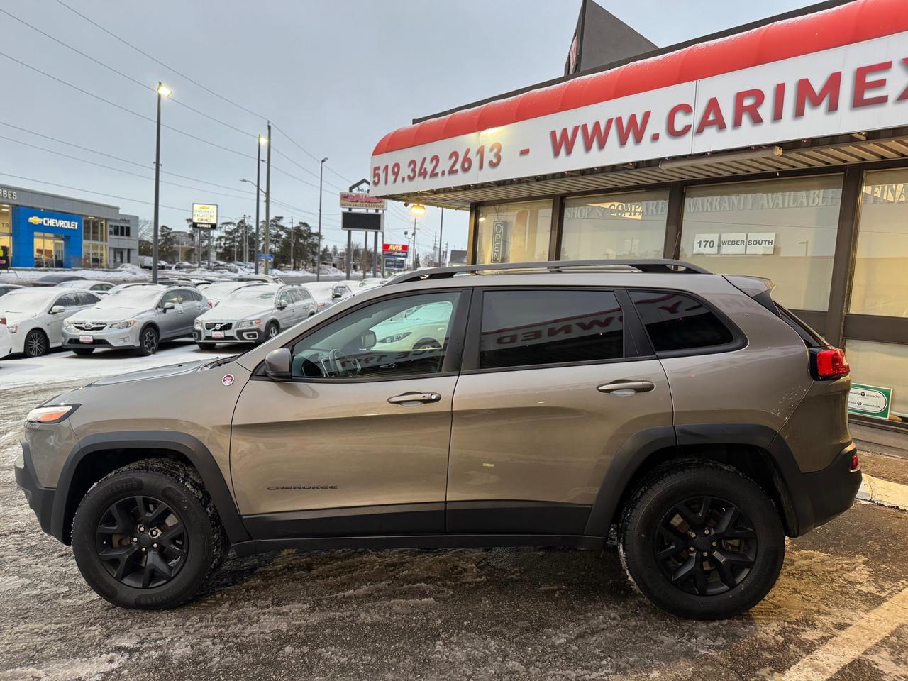 2016 Jeep Cherokee Trailhawk Leather | Sunroof | Heated Seats | Heated Steering | Backup Camera Photo
