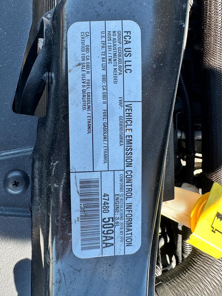 2016 Dodge Grand Caravan CanadaValuePackage 7Pass Cloth FM/CD A/C Keyless Photo