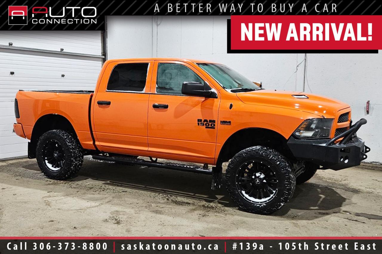 Used 2019 RAM 1500 Classic Express w/ Ignition Orange Sport Pkg. - 4x4 - ACCIDENT FREE for sale in Saskatoon, SK