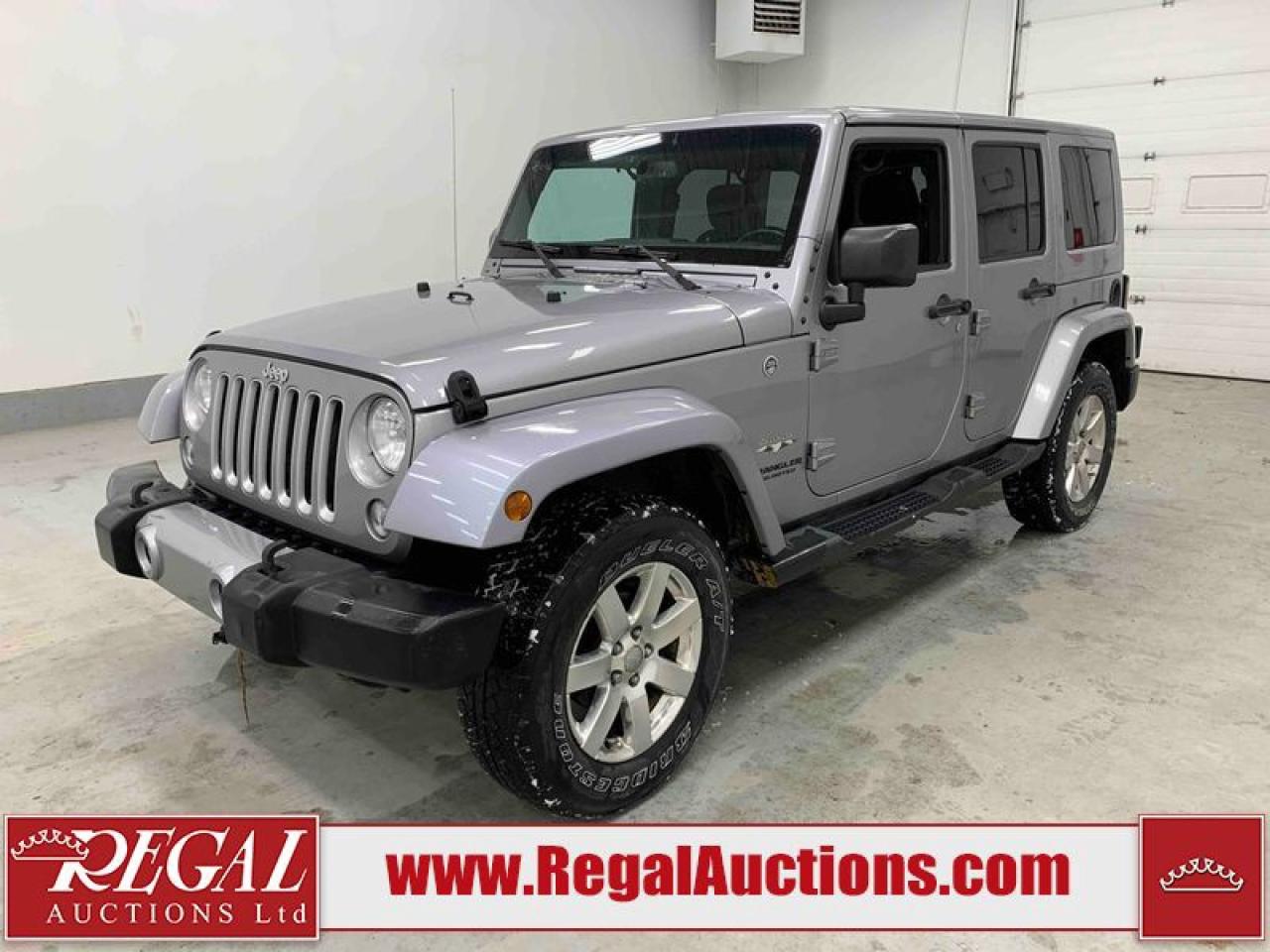 Used 2016 Jeep Wrangler Sahara for sale in Calgary, AB