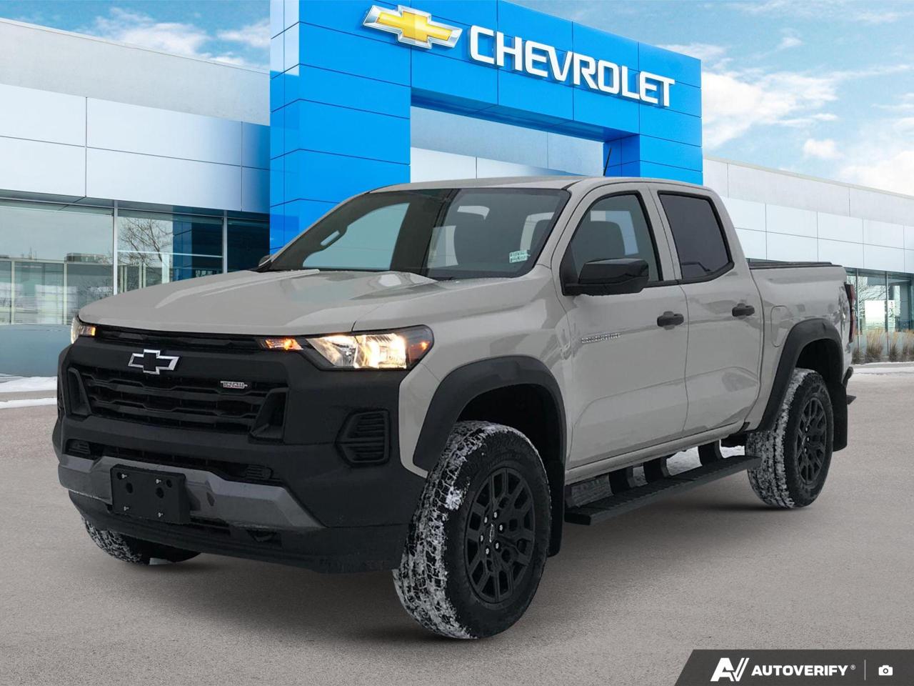 Price Includes Added Accessories Plus Engine Block Heater | Trail Boss Convenience Package II
Experience the future of off-road capability with the all-new 2026 Chevrolet Colorado 4WD Trail Boss. This rugged truck is designed to conquer any terrain while providing exceptional comfort and advanced technology.

- Powerful 2.7L 4-cylinder engine with four-wheel drive
- Automatic locking rear differential for enhanced traction
- Heavy-duty trailering package with 7-pin connector
- Blind Zone Steering Assist with Trailering for added safety
- StabiliTrak stability control system with Proactive Roll Avoidance
- Dual-zone automatic climate control for optimal comfort
- Wi-Fi Hotspot capable for seamless connectivity on the go

Ready to experience the ultimate adventure machine? Reserve your 2026 Chevrolet Colorado 4WD Trail Boss today at Birchwood Chevrolet Buick GMC. Contact us to schedule a test drive or start your purchase journey online. Our team is here to answer any questions and help you discover the perfect truck for your lifestyle.
See three brands under one roof at Birchwood Chevrolet Buick GMC  the only place in Winnipeg where you can compare GMC, Chevrolet, and Buick all in one visit. Save yourself some time, see a great selection, and learn everything you need to know. 

Your Experience is Everything at Birchwood Chevrolet Buick GMC. 

Click, call (204) 837-5811, or visit Birchwood Chevrolet Buick GMC at the Birchwood Auto Park, 3965 Portage Avenue West at the Perimeter.

Dealer Permit #4240.
Dealer permit #4240