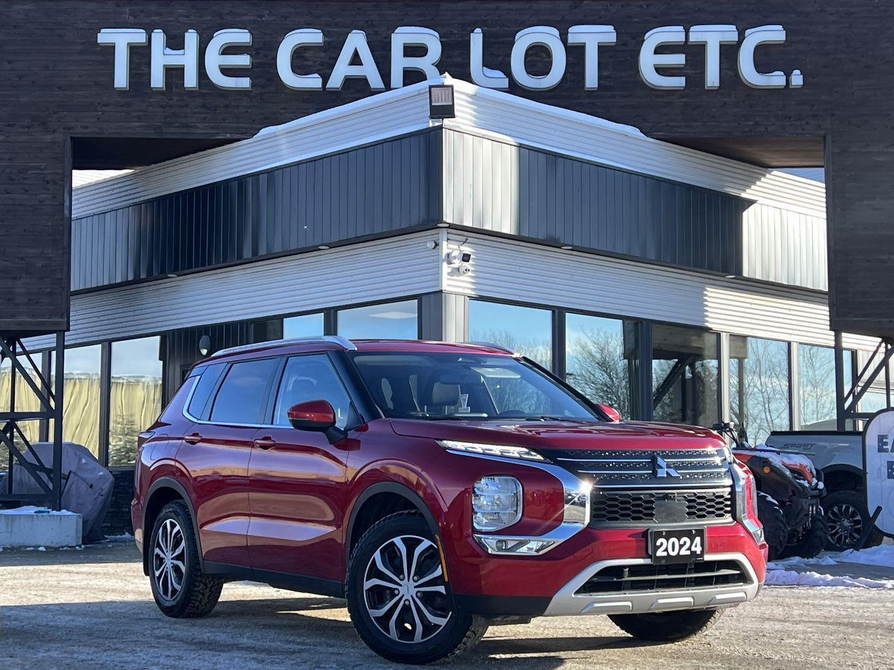 Used 2024 Mitsubishi Outlander 4X4, 7 PASSENGER, MOONROOF, HEATED STEERING WHEEL, HEATED SEATS, BACK UP CAM!! for sale in Sudbury, ON