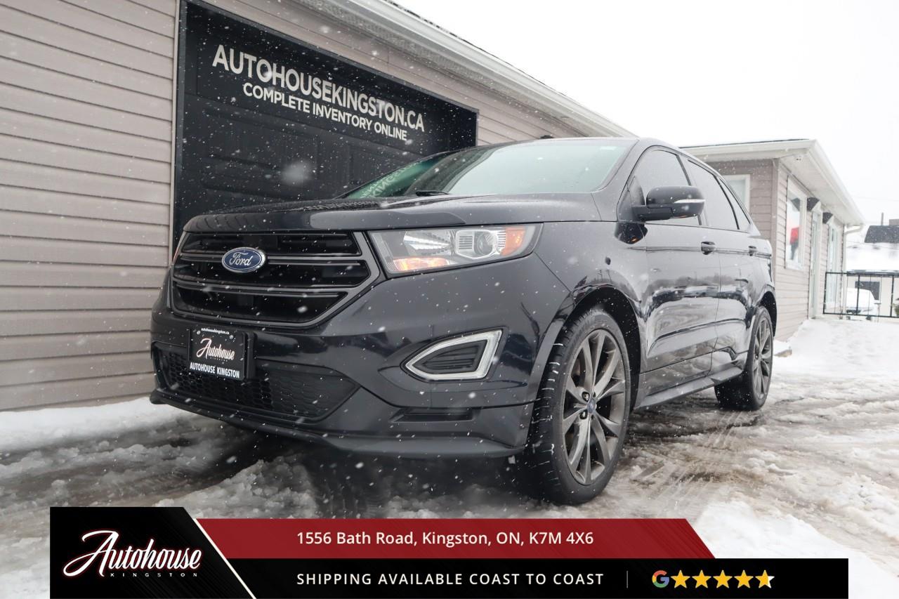 Used 2016 Ford Edge Sport PANORAMIC MOONROOF - REMOTE START for sale in Kingston, ON