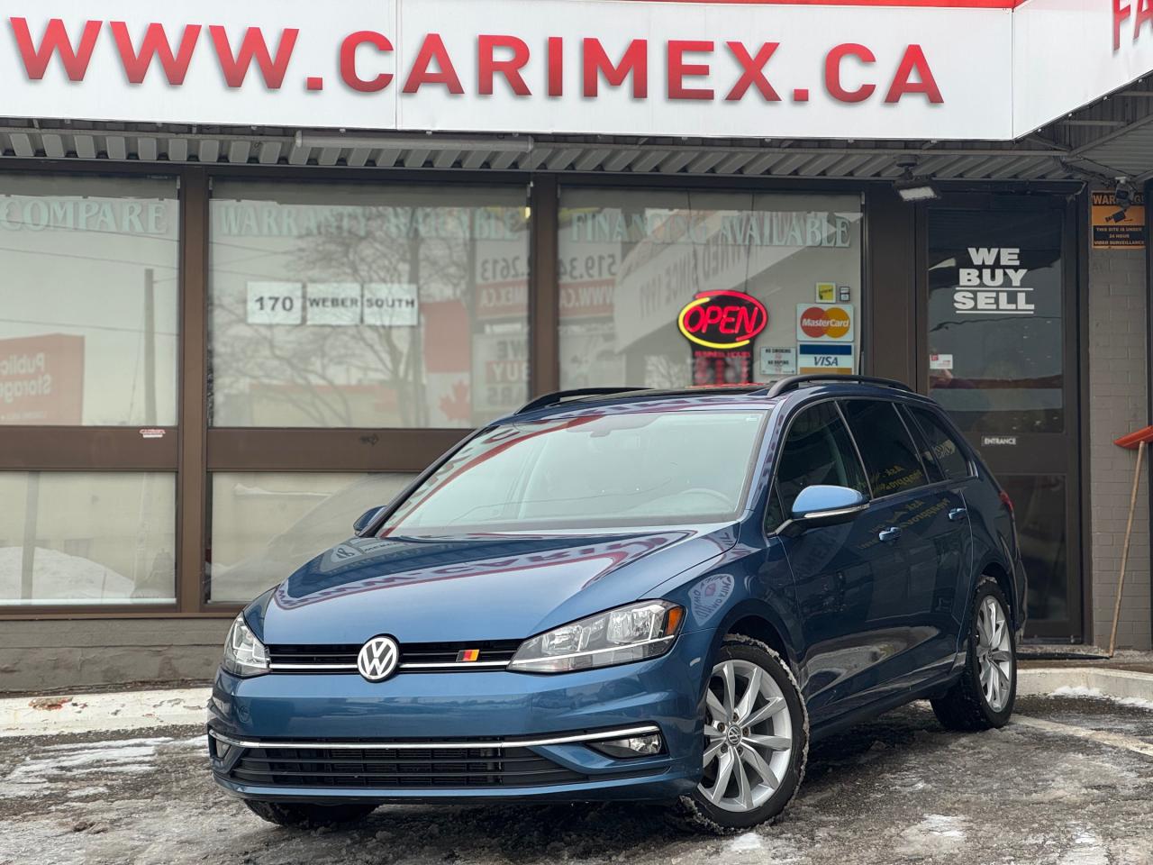 2019 Volkswagen Golf Sportwagen 1.8 TSI Comfortline MANUAL | AWD | Leather | Sunroof | Backup Camera Photo0