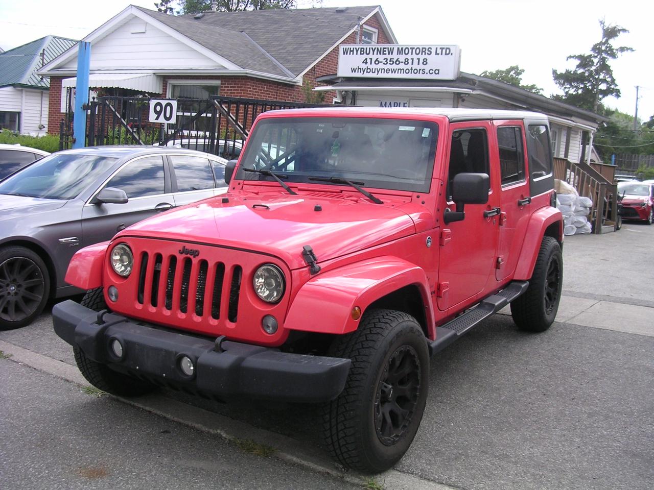 Used 2013 Jeep Wrangler 4WD 4DR SAHARA for sale in Toronto, ON