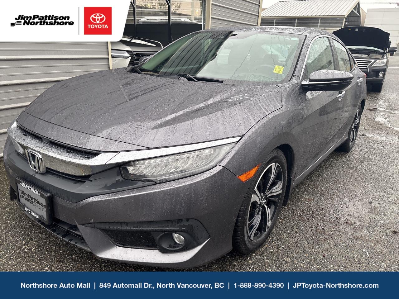 Used 2016 Honda Civic Sedan 4dr CVT Touring for sale in North Vancouver, BC