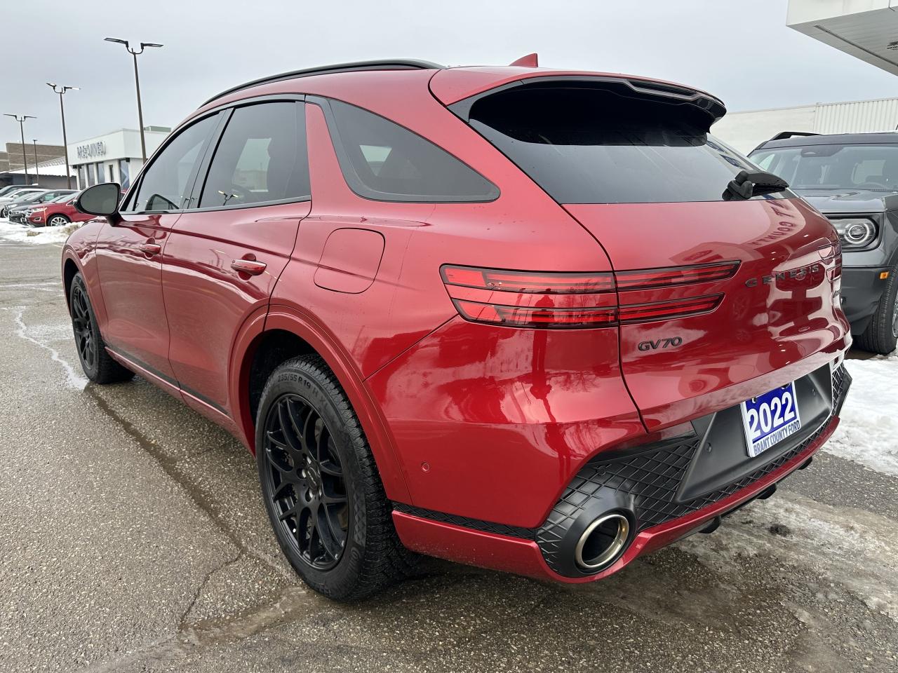 2022 Genesis GV70 SPORT PLUS!/MAUNA RED/ REALLY NICE!!!! Photo3