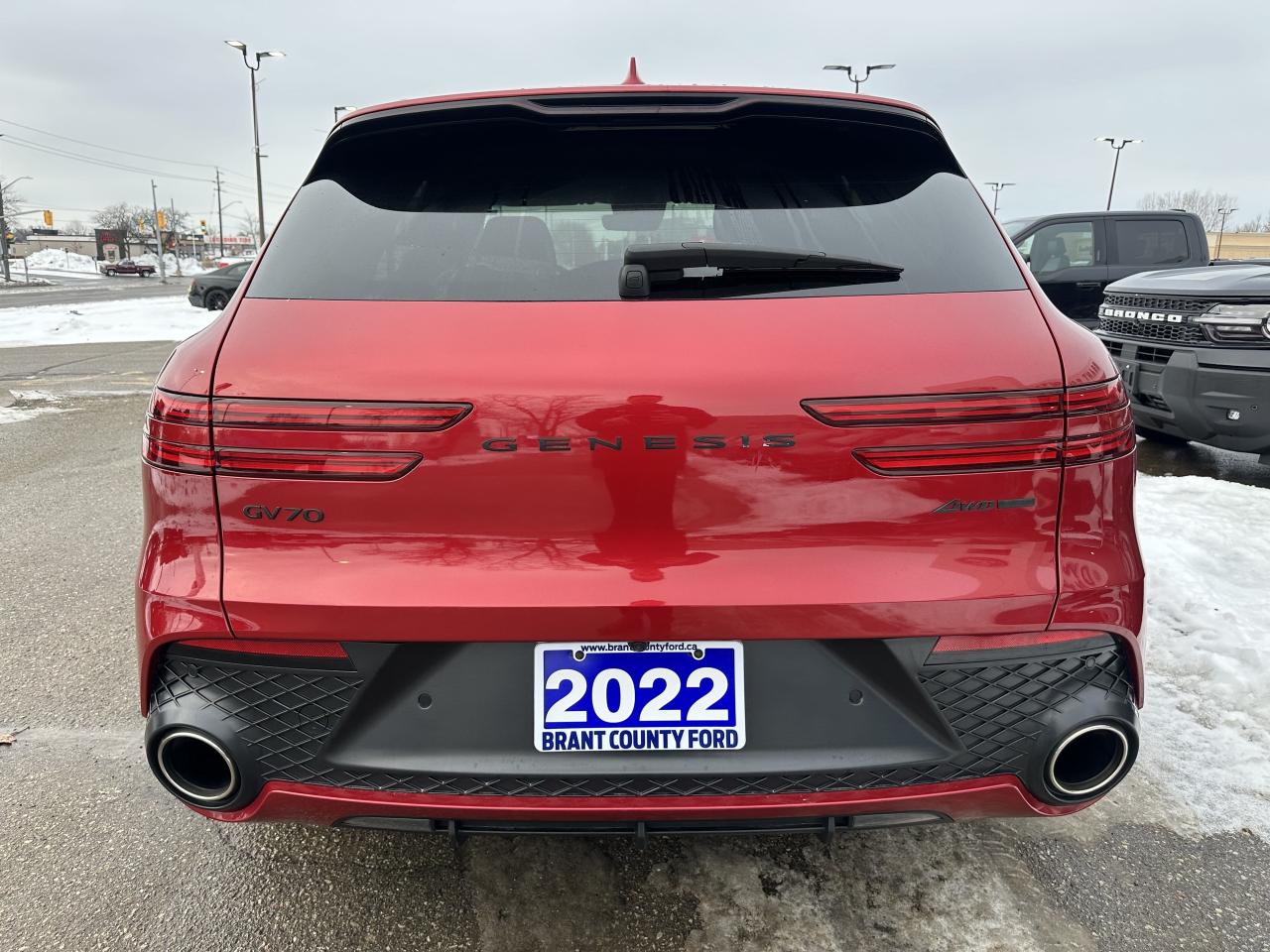 2022 Genesis GV70 SPORT PLUS!/MAUNA RED/ REALLY NICE!!!! Photo