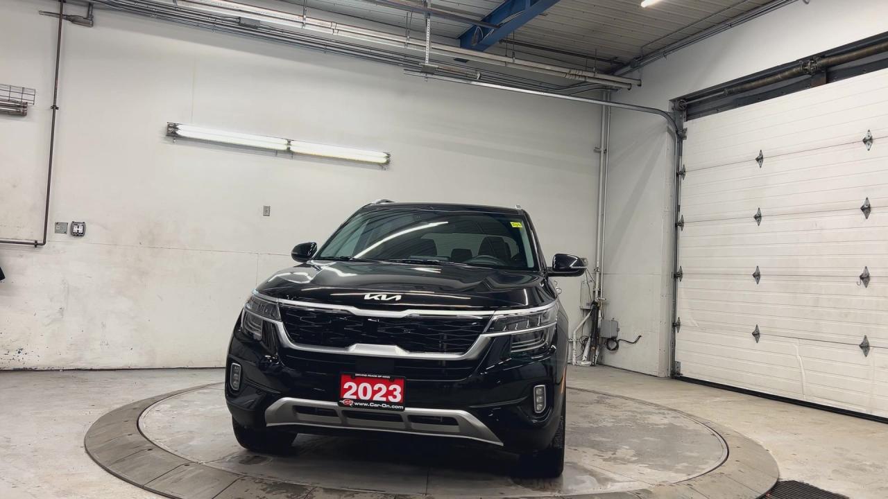 2023 Kia Seltos SX TURBO AWD | RED LEATHER| HTD/COOLED SEATS| BOSE Photo
