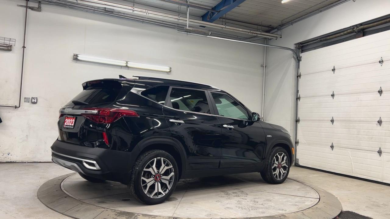 2023 Kia Seltos SX TURBO AWD | RED LEATHER| HTD/COOLED SEATS| BOSE Photo