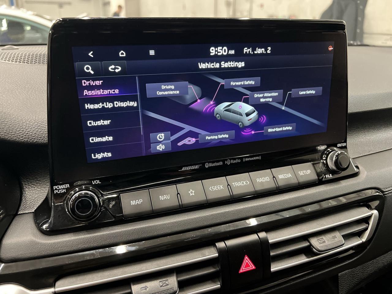 2023 Kia Seltos SX TURBO AWD | RED LEATHER| HTD/COOLED SEATS| BOSE Photo