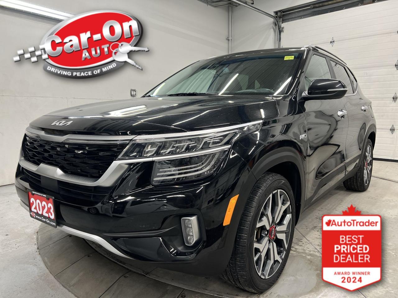 2023 Kia Seltos SX TURBO AWD | RED LEATHER| HTD/COOLED SEATS| BOSE Photo0