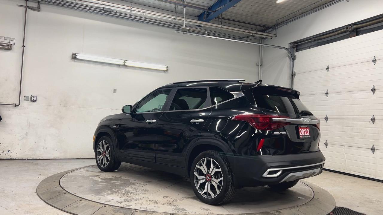 2023 Kia Seltos SX TURBO AWD | RED LEATHER| HTD/COOLED SEATS| BOSE Photo