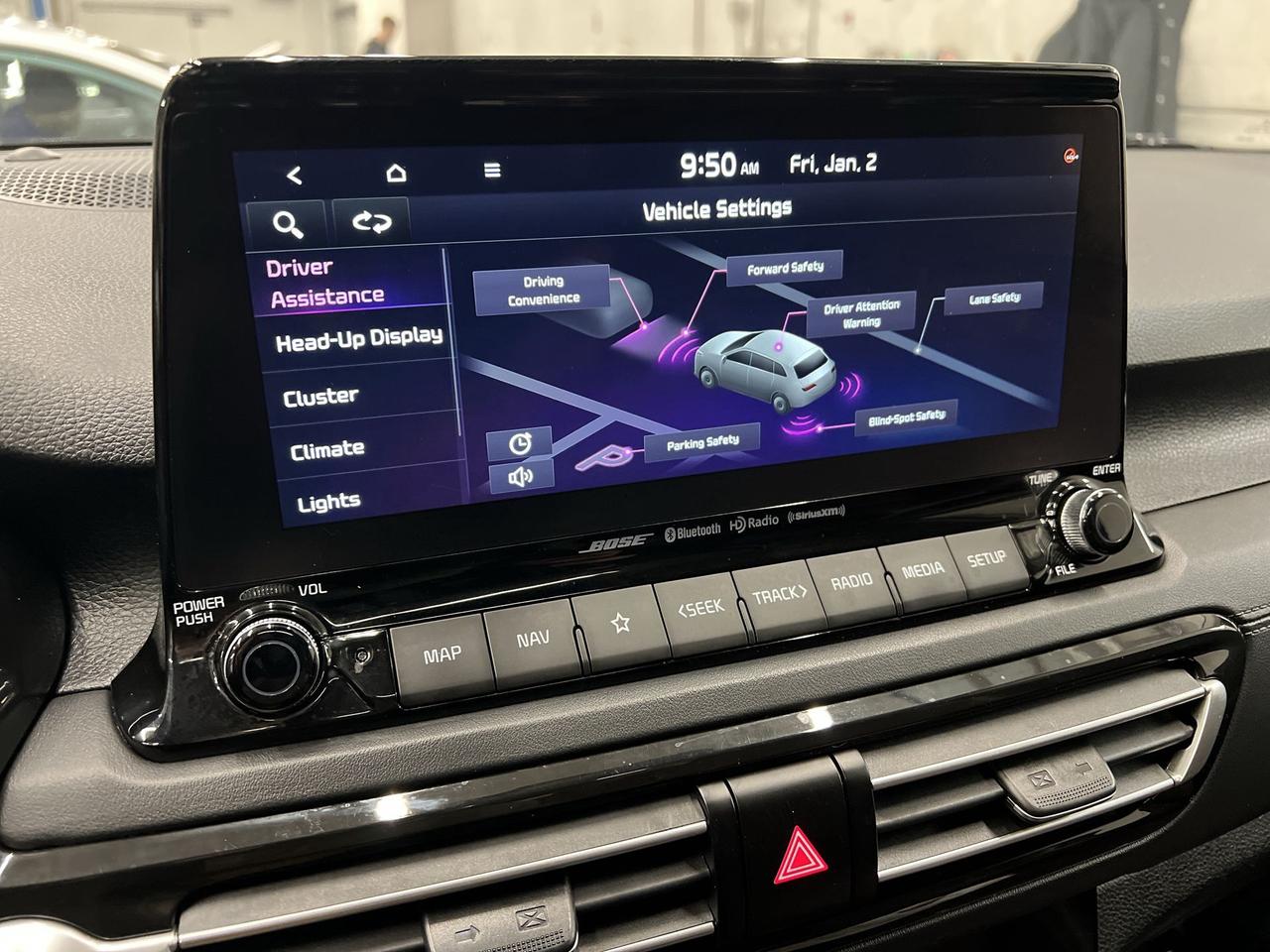 2023 Kia Seltos SX TURBO AWD | RED LEATHER| HTD/COOLED SEATS| BOSE Photo