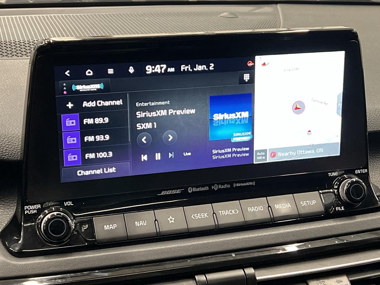 2023 Kia Seltos SX TURBO AWD | RED LEATHER| HTD/COOLED SEATS| BOSE Photo