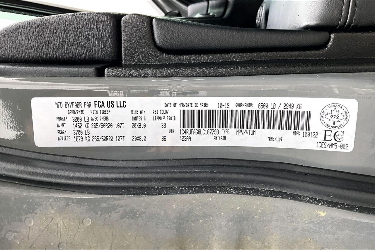 2020 Jeep Grand Cherokee Altitude | Heated Seats | Safety Tech | NAV | 4X4 Photo