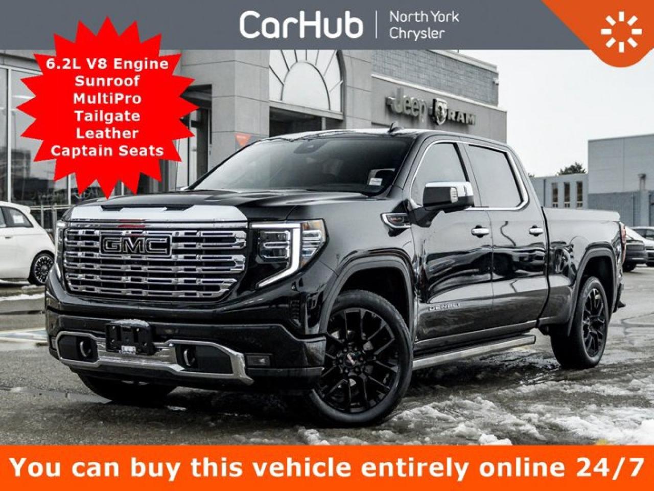 2023 GMC Sierra 1500 Denali 157'' 6.2L V8 Sunroof MultiPro Tailgate Leather Captain Seats Photo