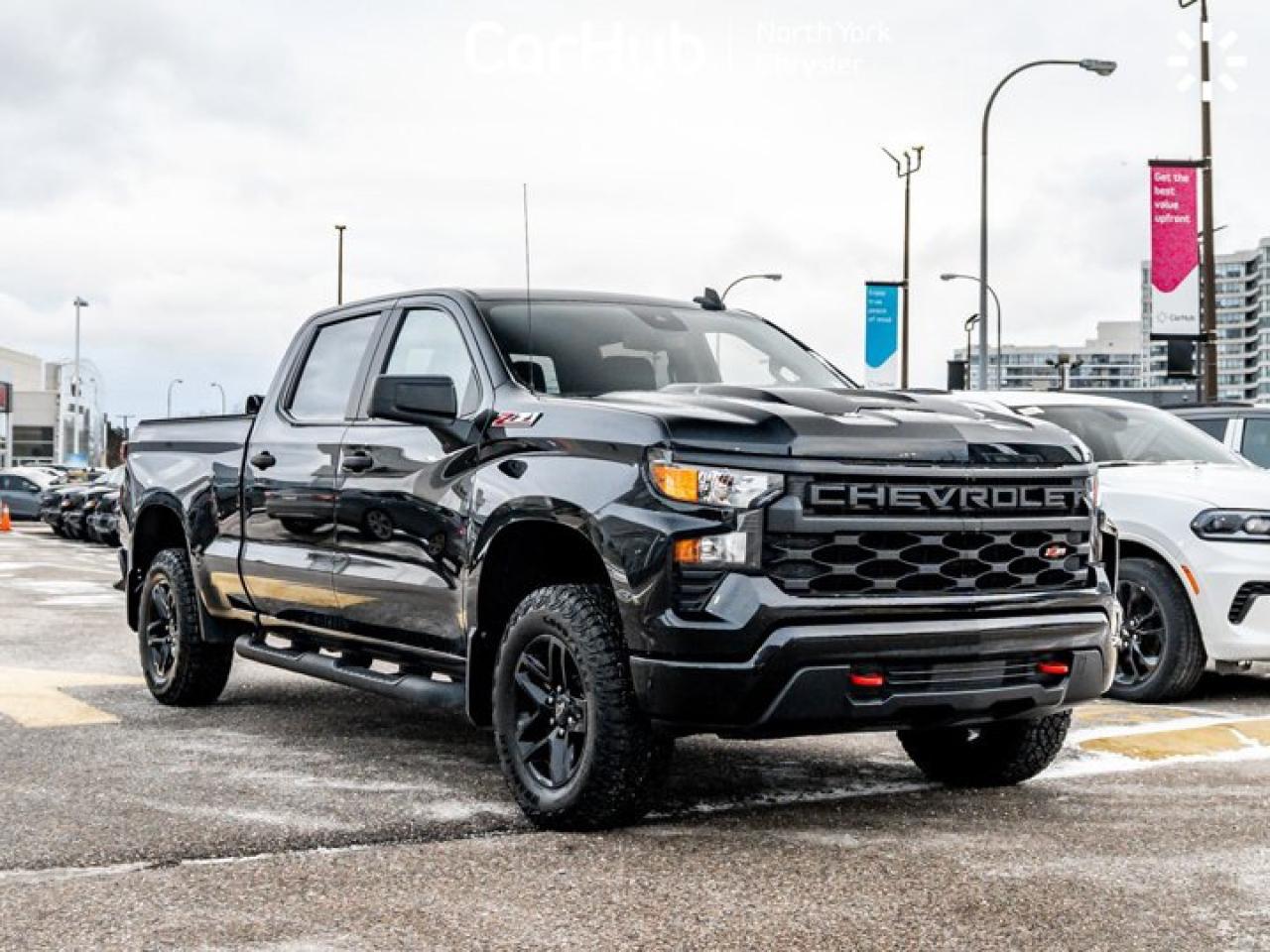 2024 Chevrolet Silverado 1500 Custom Trail Boss 157" Front Pedestrian Braking Remote Start Apple CarPlay Photo