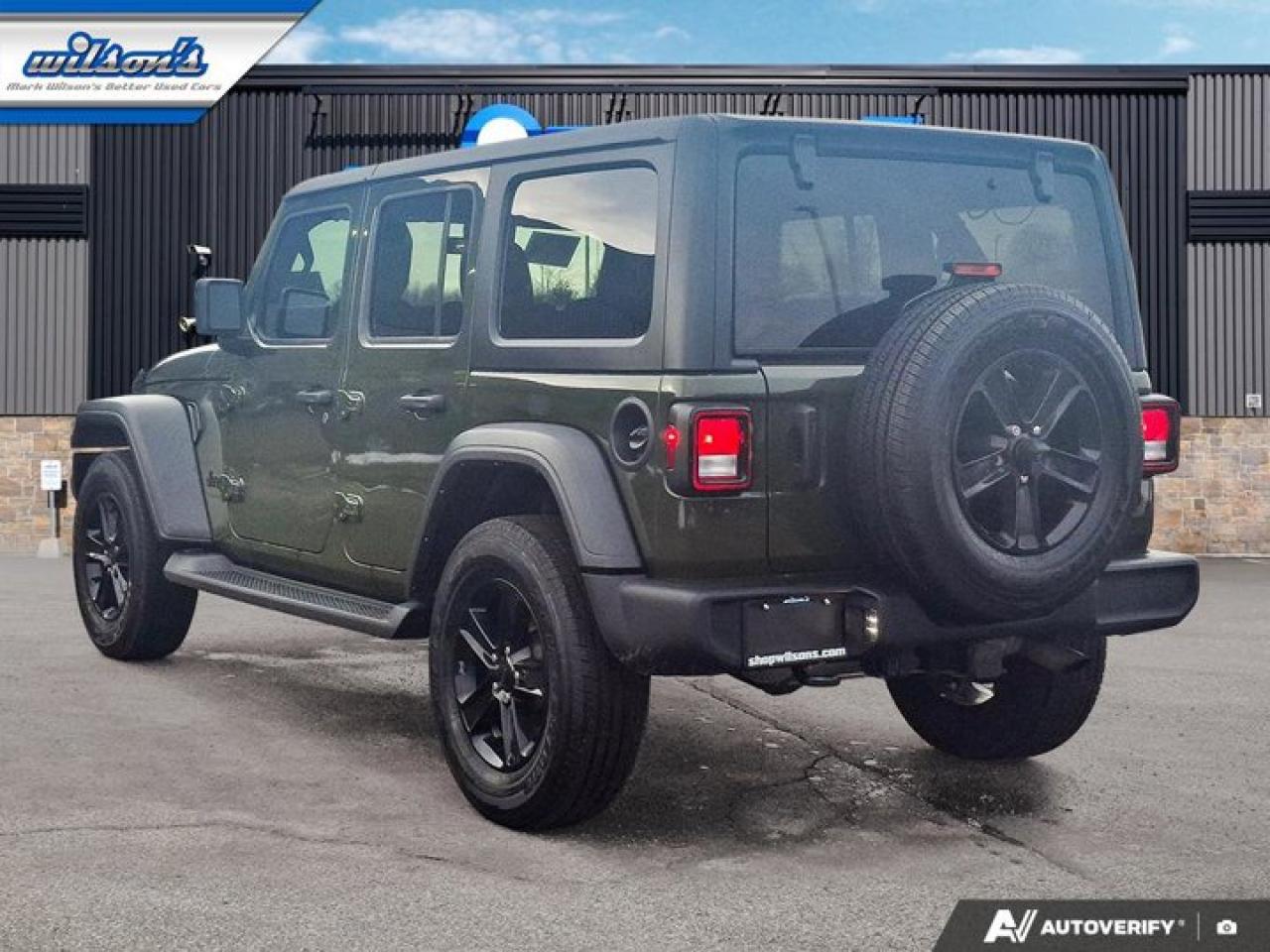 2023 Jeep Wrangler Sport Altitude 4X4 | V6 | Heated Wheel + Seats | Remote Start | Tow Pkg | Nav | CarPlay and More ! Photo2