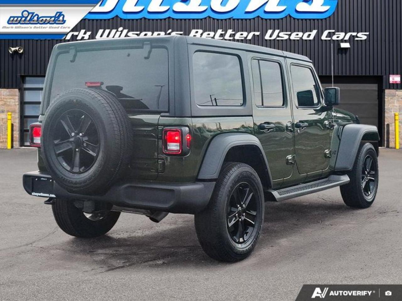 2023 Jeep Wrangler Sport Altitude 4X4 | V6 | Heated Wheel + Seats | Remote Start | Tow Pkg | Nav | CarPlay and More ! Photo