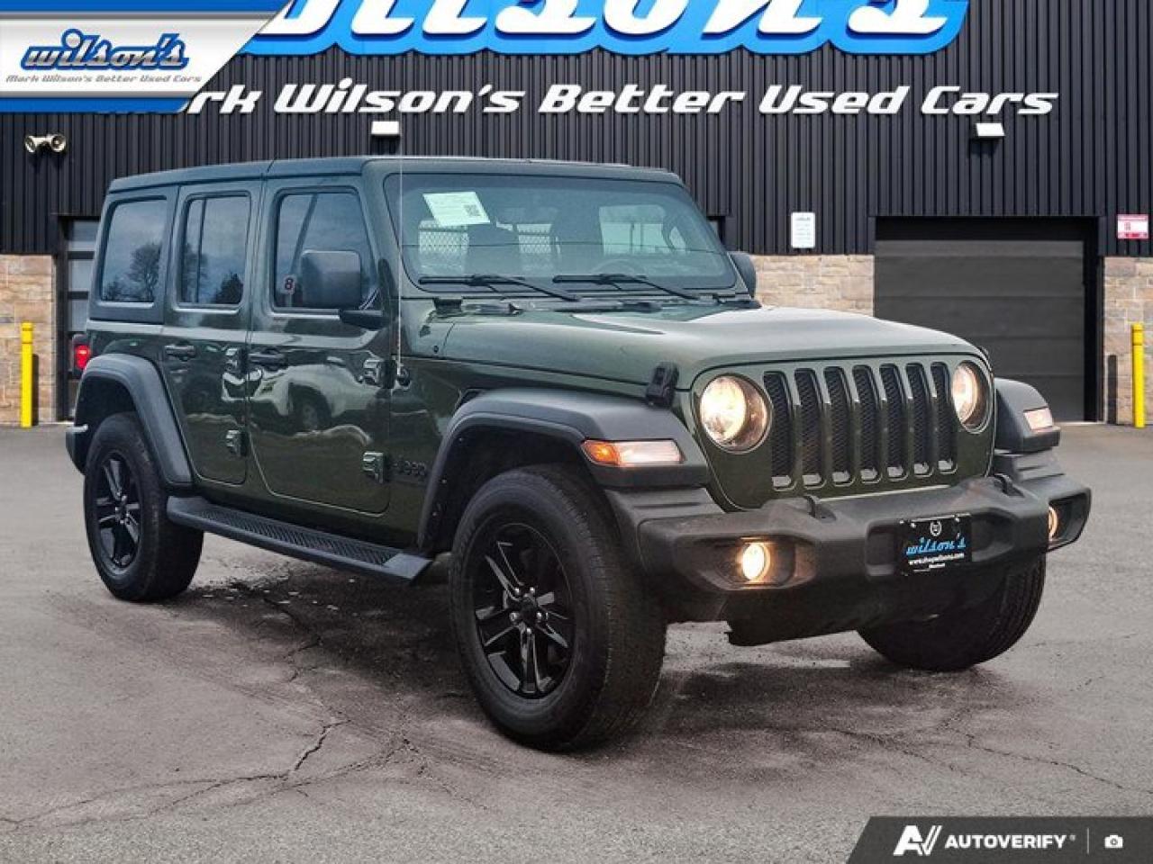 2023 Jeep Wrangler Sport Altitude 4X4 | V6 | Heated Wheel + Seats | Remote Start | Tow Pkg | Nav | CarPlay and More ! Photo