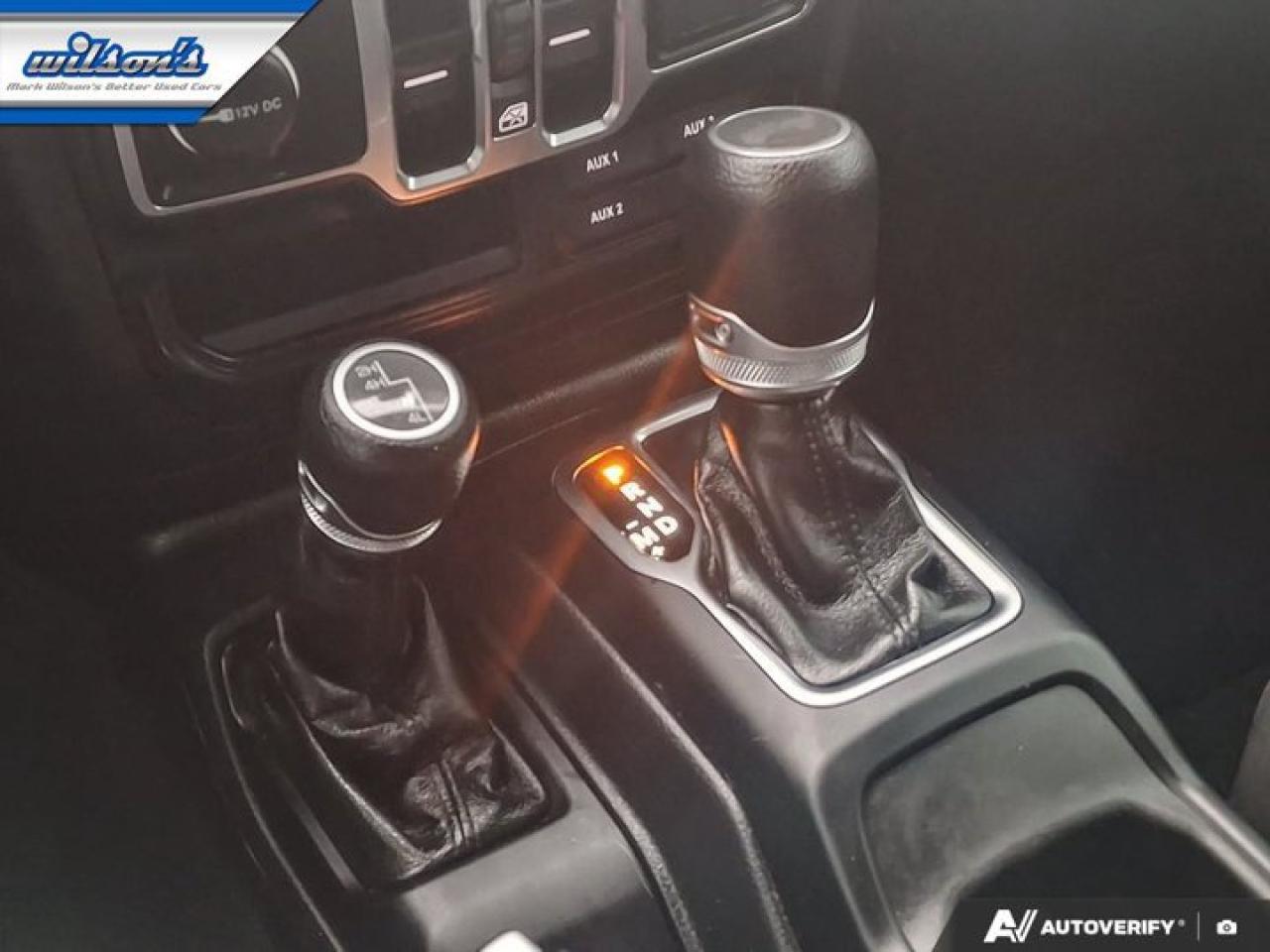 2023 Jeep Wrangler Sport Altitude 4X4 | V6 | Heated Wheel + Seats | Remote Start | Tow Pkg | Nav | CarPlay and More ! Photo