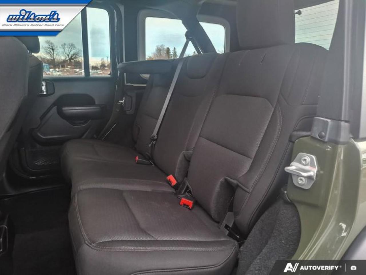 2023 Jeep Wrangler Sport Altitude 4X4 | V6 | Heated Wheel + Seats | Remote Start | Tow Pkg | Nav | CarPlay and More ! Photo