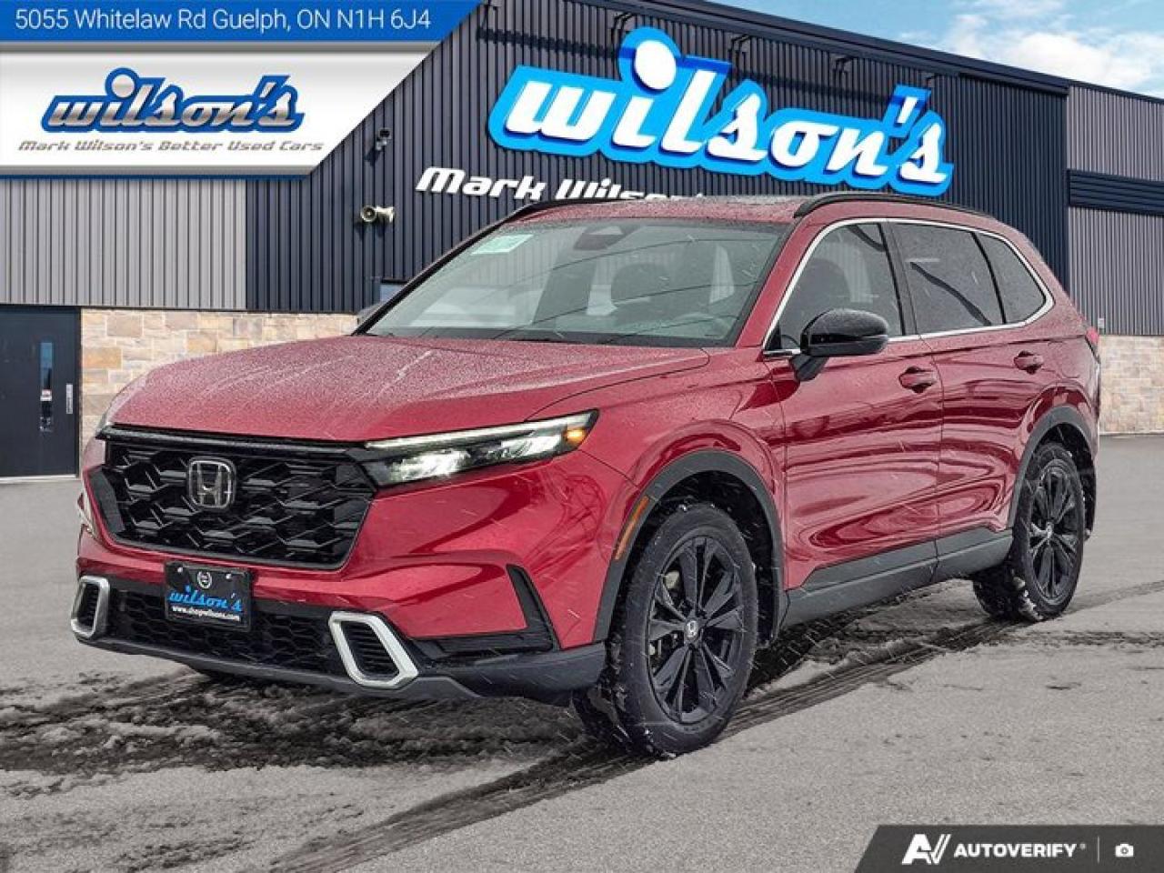 2024 Honda CR-V Hybrid Touring AWD | Leather | Sunroof | Nav | Heated Wheel + Seats | CarPlay + Android | Rear Cam & More ! Photo0