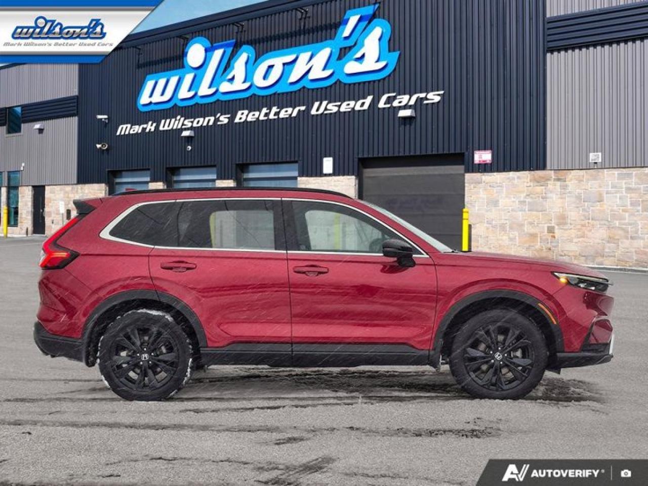 2024 Honda CR-V Hybrid Touring AWD | Leather | Sunroof | Nav | Heated Wheel + Seats | CarPlay + Android | Rear Cam & More ! Photo