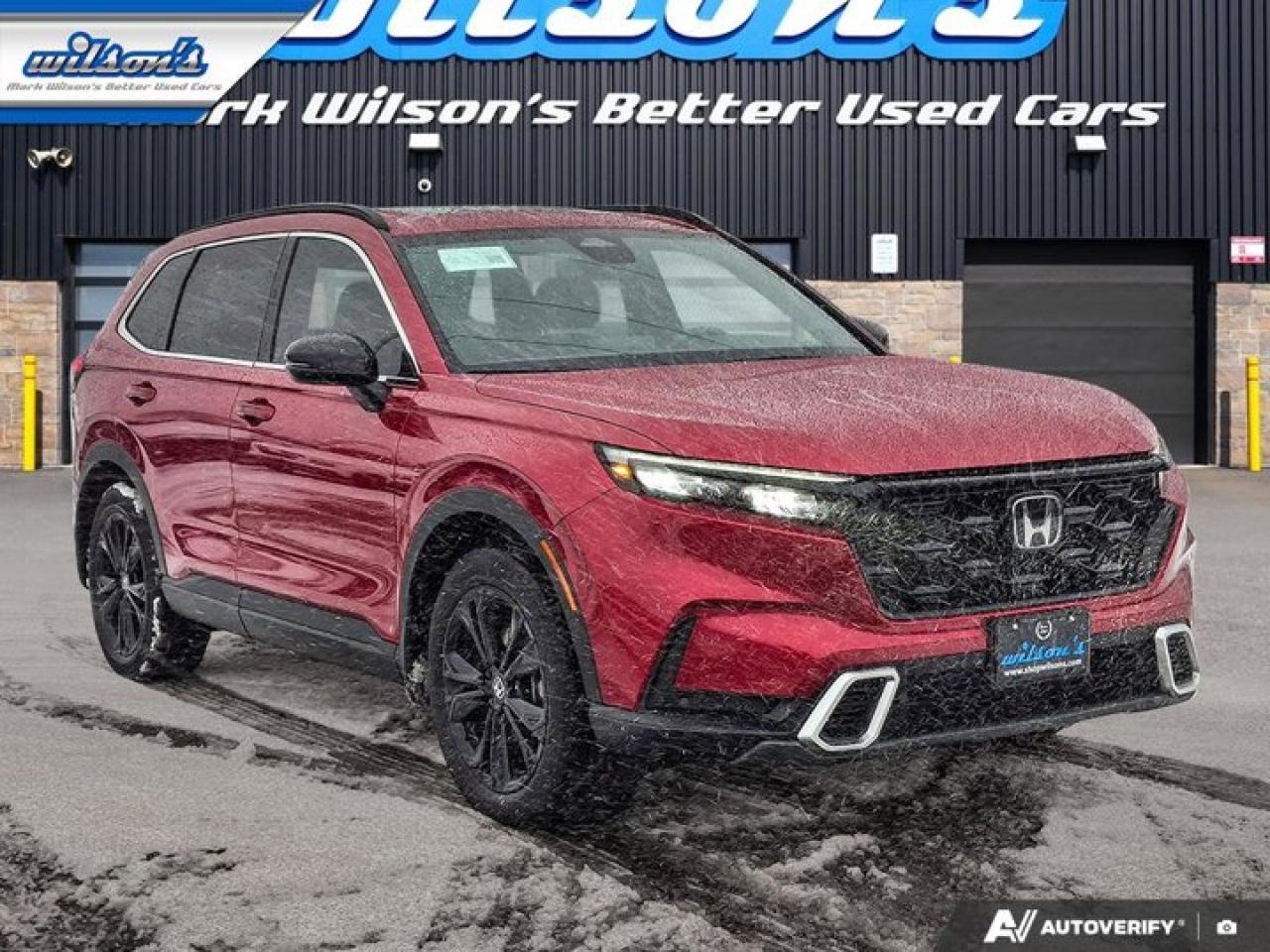 2024 Honda CR-V Hybrid Touring AWD | Leather | Sunroof | Nav | Heated Wheel + Seats | CarPlay + Android | Rear Cam & More ! Photo