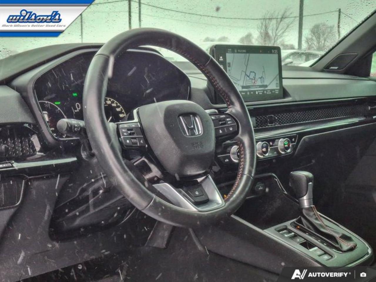 2024 Honda CR-V Hybrid Touring AWD | Leather | Sunroof | Nav | Heated Wheel + Seats | CarPlay + Android | Rear Cam & More ! Photo