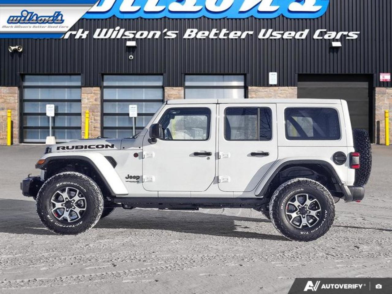 2022 Jeep Wrangler Unlimited Rubicon | V6 | 6-Speed Manual | Heated Wheel + Seats | Remote Start | Nav | BSM and More ! Photo