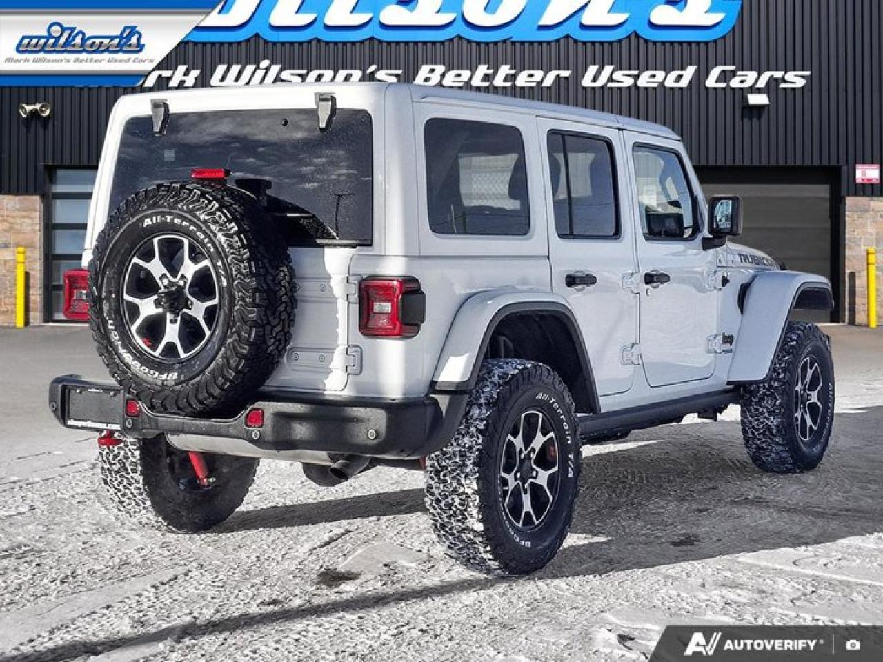 2022 Jeep Wrangler Unlimited Rubicon | V6 | 6-Speed Manual | Heated Wheel + Seats | Remote Start | Nav | BSM and More ! Photo