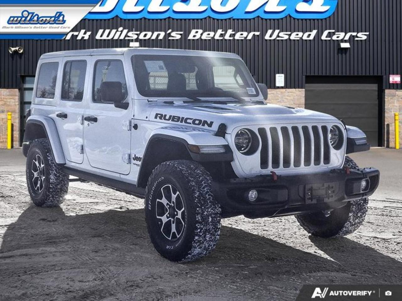 2022 Jeep Wrangler Unlimited Rubicon | V6 | 6-Speed Manual | Heated Wheel + Seats | Remote Start | Nav | BSM and More ! Photo