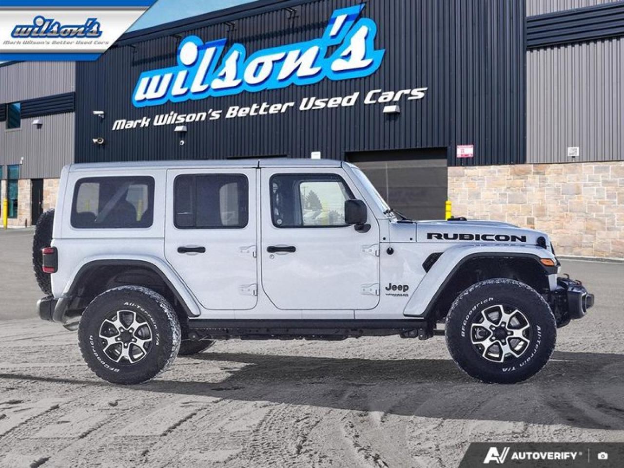 2022 Jeep Wrangler Unlimited Rubicon | V6 | 6-Speed Manual | Heated Wheel + Seats | Remote Start | Nav | BSM and More ! Photo
