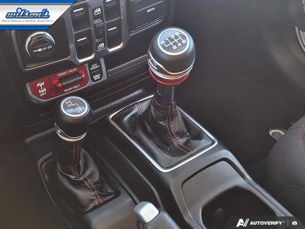 2022 Jeep Wrangler Unlimited Rubicon | V6 | 6-Speed Manual | Heated Wheel + Seats | Remote Start | Nav | BSM and More ! Photo