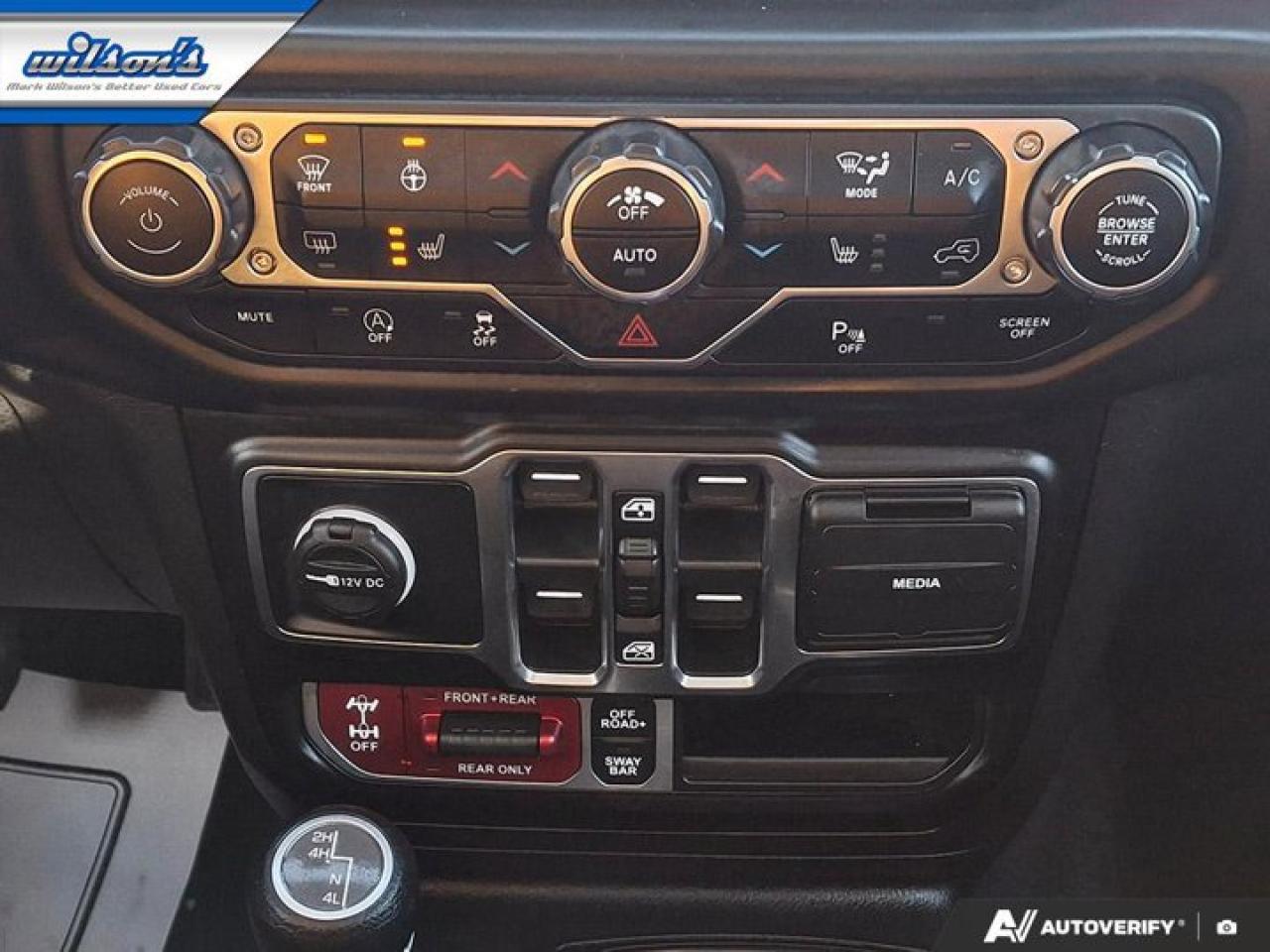 2022 Jeep Wrangler Unlimited Rubicon | V6 | 6-Speed Manual | Heated Wheel + Seats | Remote Start | Nav | BSM and More ! Photo