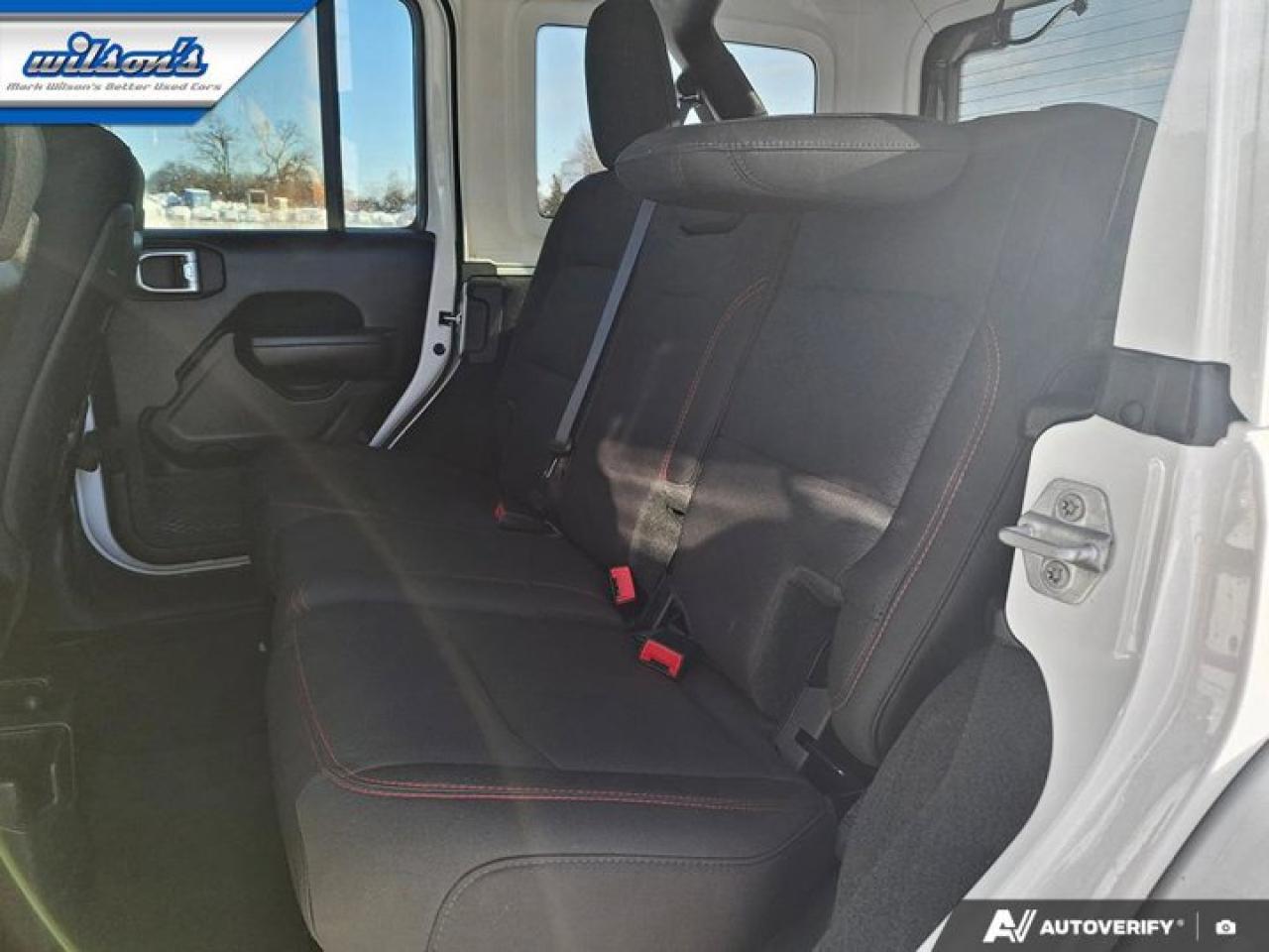 2022 Jeep Wrangler Unlimited Rubicon | V6 | 6-Speed Manual | Heated Wheel + Seats | Remote Start | Nav | BSM and More ! Photo