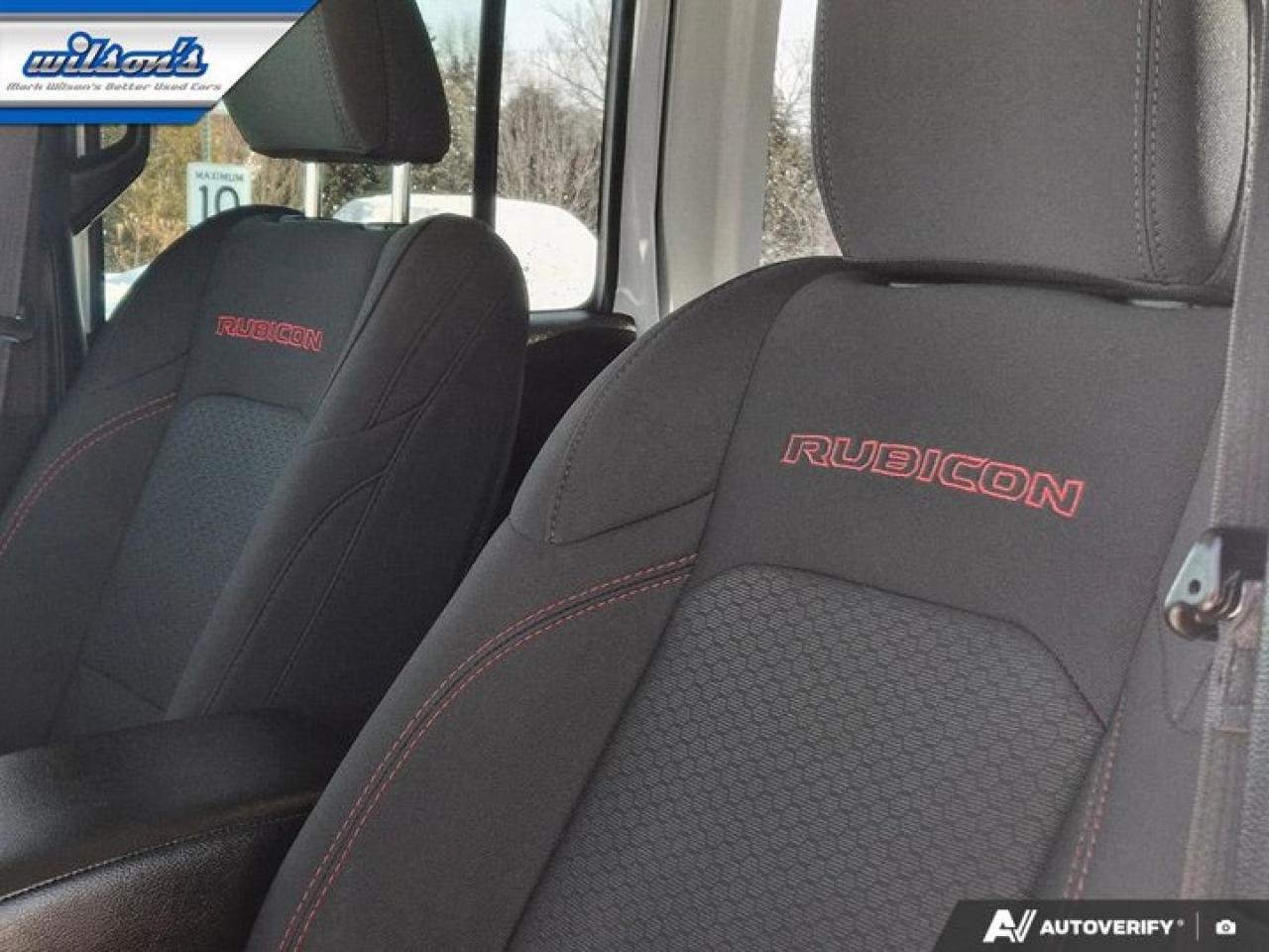 2022 Jeep Wrangler Unlimited Rubicon | V6 | 6-Speed Manual | Heated Wheel + Seats | Remote Start | Nav | BSM and More ! Photo