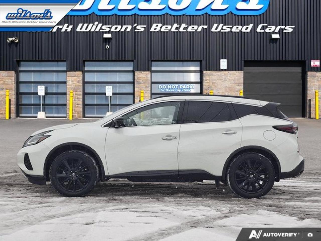 2022 Nissan Murano Midnight Edition AWD | Leather | Pano Roof | Heated Seats + Steering | Intelligent Cruise and More ! Photo