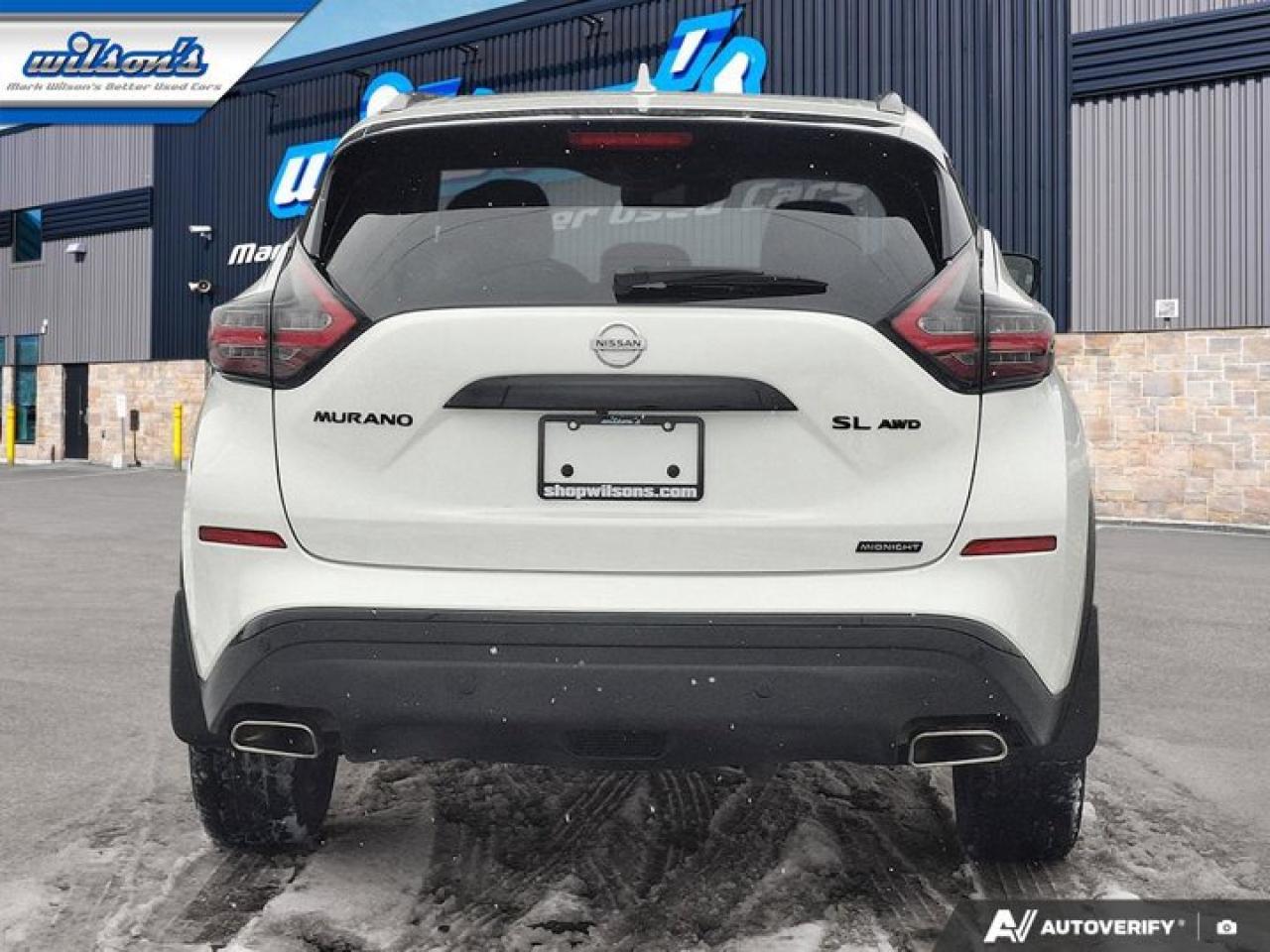 2022 Nissan Murano Midnight Edition AWD | Leather | Pano Roof | Heated Seats + Steering | Intelligent Cruise and More ! Photo